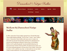 Tablet Screenshot of natyasudha.com
